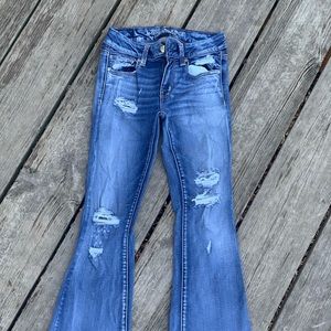 Flare Low Rise Jeans